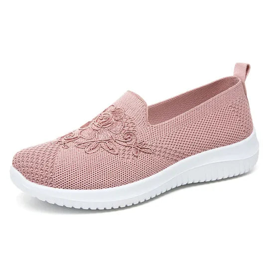 🔥Last Day 50% OFF-Women's 2024 Breathable Hollow Out Flat Orthopedic Soft Sole Shoes