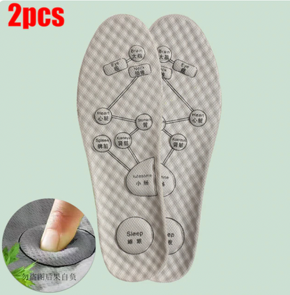 Foot Acupressure Insole, Soft Breathable Sports Cushion Inserts Orthopedic Shoe Sole